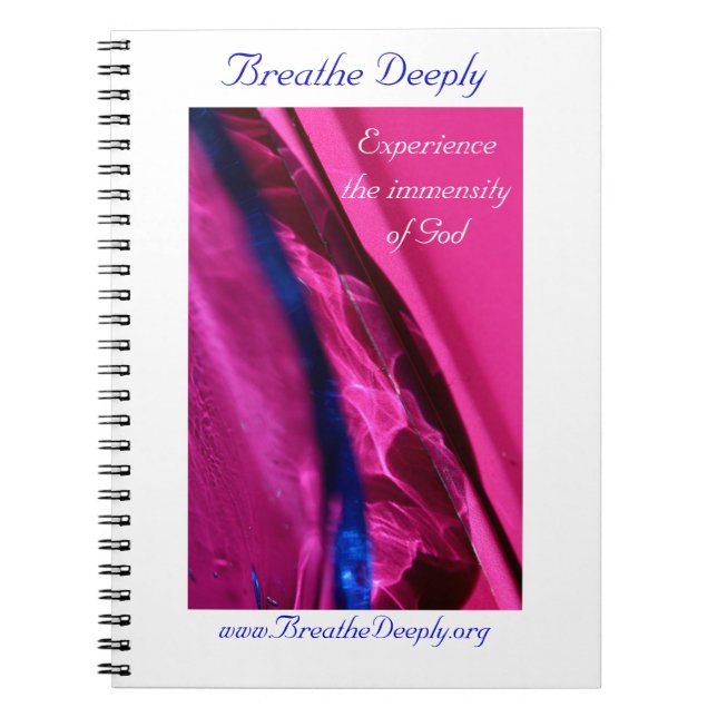 Spilling Pink Notebook (Front)