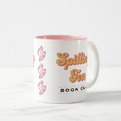 Spilling Tea Book Club Coffee Mug (Front Right)