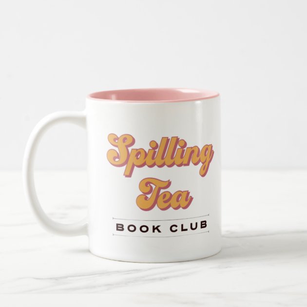 What Happens at the Book Club Stays at the Book Club Mug Book Club Saying Two Tone Coffee Cup Gift 11oz