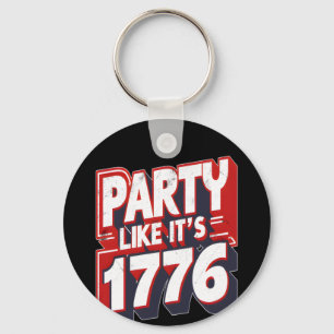 Spilling The Tea Since 1773 Funny American History Keychain