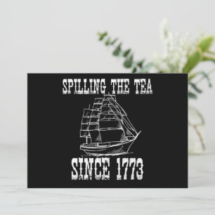 Spilling The Tea Since 1773 July History Teacher Announcement