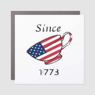 Spilling The Tea Since 1773 Oversized Car Magnet