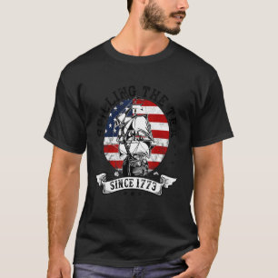 Spilling The Tea Since 1773 Us History Teacher Pro T-Shirt