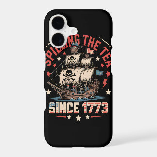 Spilling The Tea Since 1773 USA Patriotic Historic iPhone 17 Case