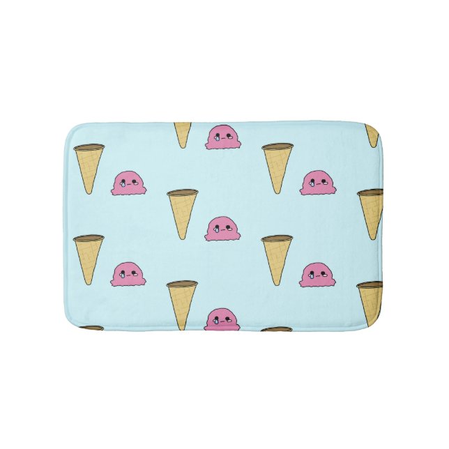 Spilt Ice Cream Bath Mat (Front)