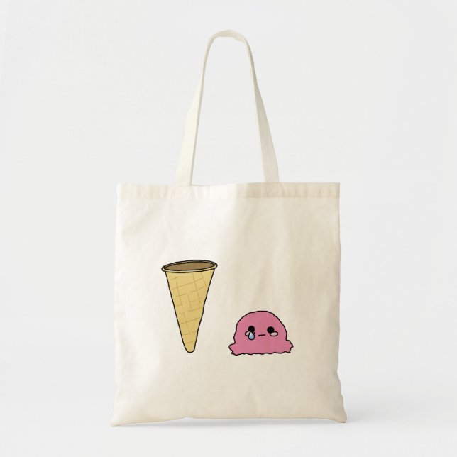 Spilt Ice Cream Tote Bag (Front)