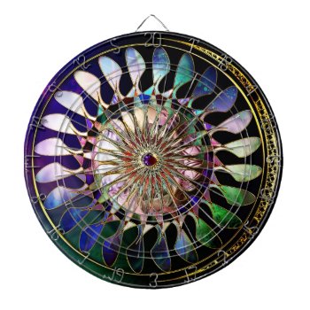 Spin Art 1 Dart Boards by Ronspassionfordesign at Zazzle