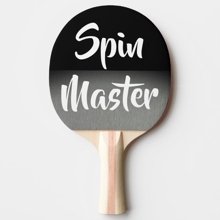 Spin Master Pro Ping Pong Player Paddle | Zazzle.com