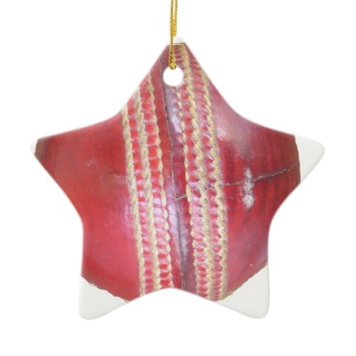 Spin Master's Sphere: A Fun Left Spin Cricket Ball Ceramic Ornament