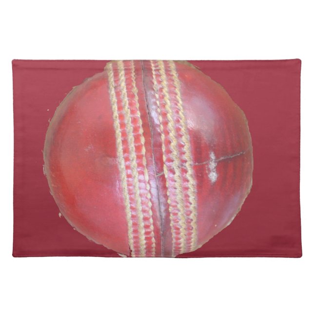 Spin Master's Sphere: A Fun Left Spin Cricket Ball Cloth Placemat (Front)