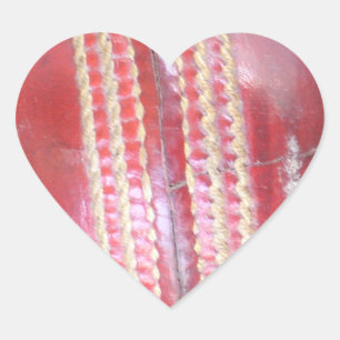 Spin Master's Sphere: A Fun Left Spin Cricket Ball Heart Sticker