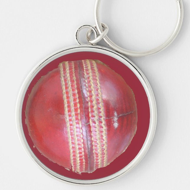 Spin Master's Sphere: A Fun Left Spin Cricket Ball Keychain (Front)