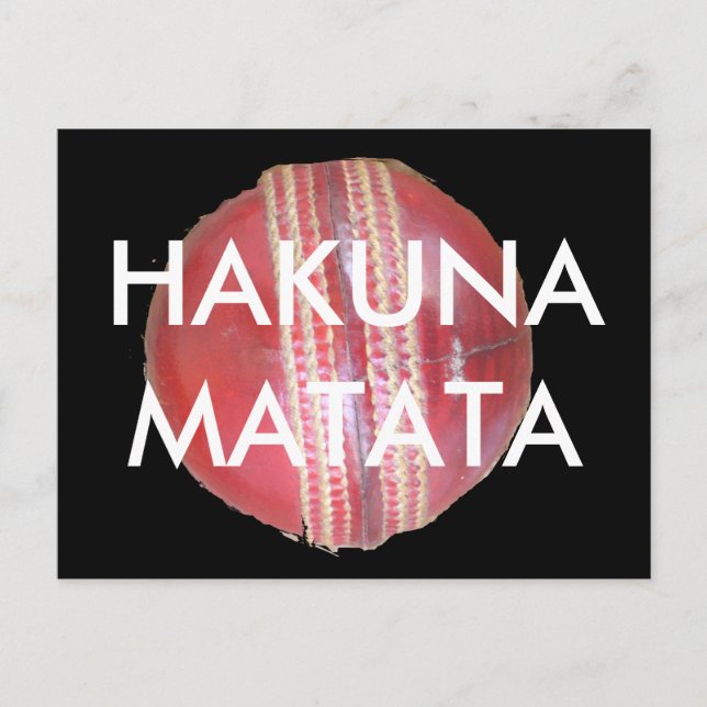 Spin Master's Sphere: A Fun Left Spin Cricket Ball Postcard (Front)