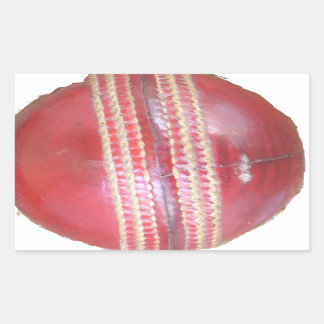 Spin Master's Sphere: A Fun Left Spin Cricket Ball Rectangular Sticker
