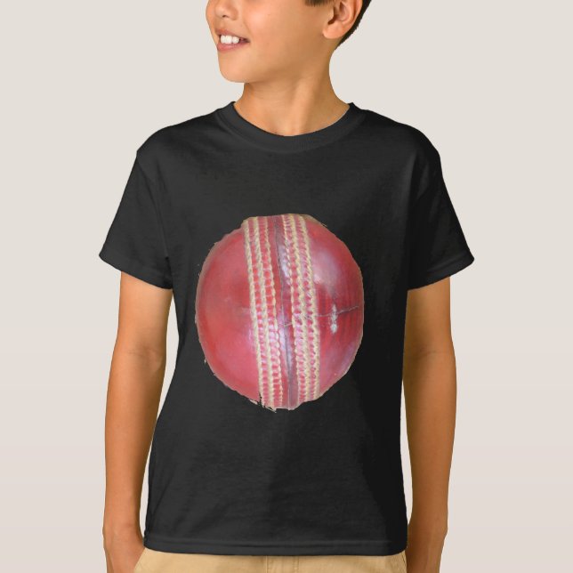 Spin Master's Sphere: A Fun Left Spin Cricket Ball T-Shirt (Front)