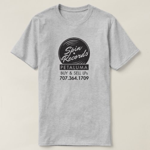 Spin Records Petaluma T_Shirt