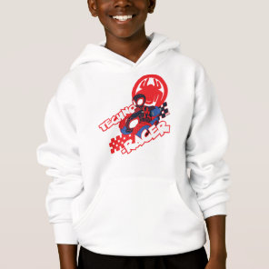 Spin Riding His Techno-Racer Hoodie