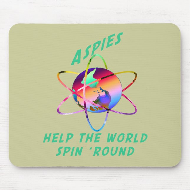 Spin the World Mousepad (Front)