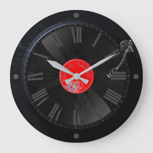 Spin Time: Retro Turntable Clock