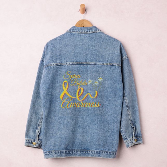 Spina Bifida Awareness  Denim Jacket (Hangar)