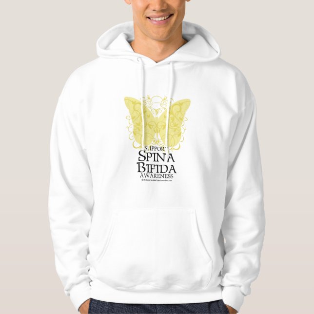 Spina Bifida Butterfly Hoodie (Front)
