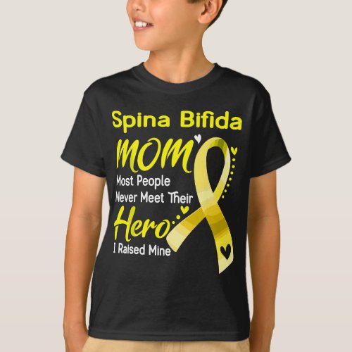 Spina Bifida Mom I Raised Mine T_Shirt
