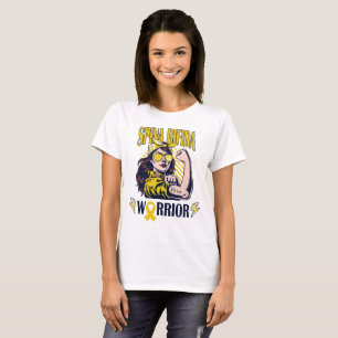 Spina Bifida Warrior Believe and Fight T-Shirt