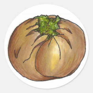 Spinach Knish Jewish Deli NYC Food Cooking Foodie Classic Round Sticker