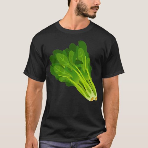 Spinach leaves T_Shirt