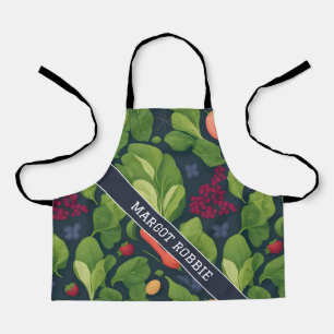 Spinach Rainbow Colorful Personalized Pattern Apron