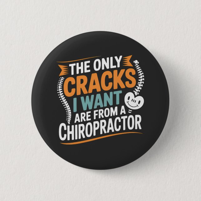 Spinal Alignment and Posture Recovery Button (Front)