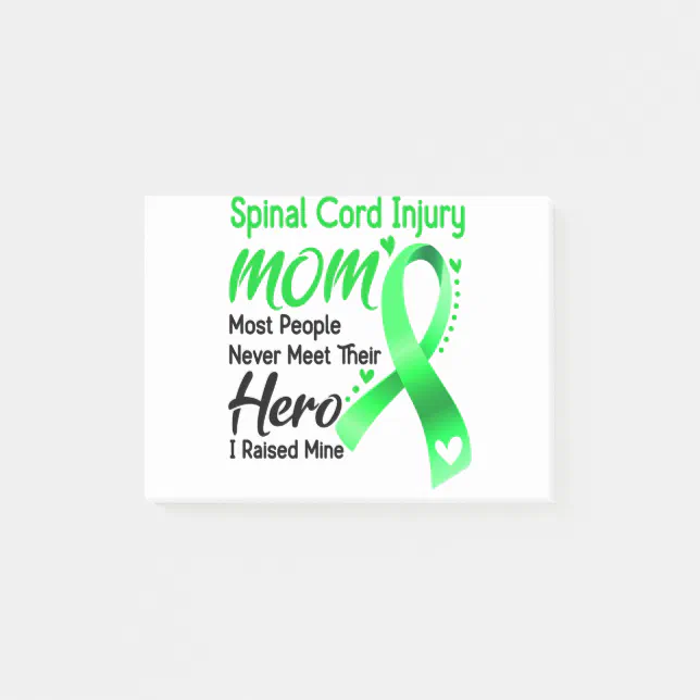 Spinal Cord Injury Awareness Month Ribbon Gifts Post-it Notes | Zazzle
