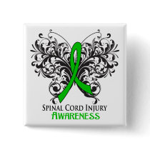 Spinal Cord Injury Awareness Pinback Button