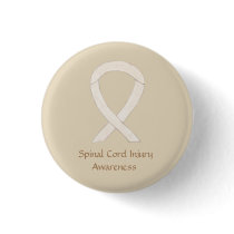 Spinal Cord Injury Awareness Ribbon Custom Button