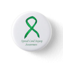 Spinal Cord Injury Awareness Ribbon Custom Pins