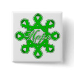 Spinal Cord Injury Hope Unity Ribbons Button