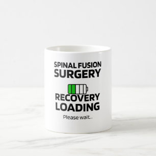 Spinal Fusion Recovery Gifts Spine Surgery Lumbar Coffee Mug