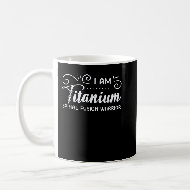 Spinal Fusion Spine Surgery Back Lumbar Recovery S Coffee Mug (Left)