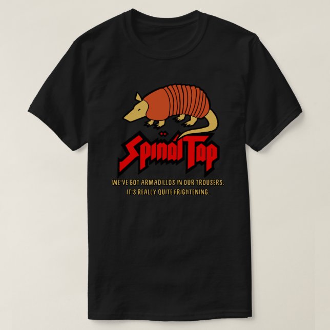 Spinal Tap Armadillos Classic T-Shirt (Design Front)