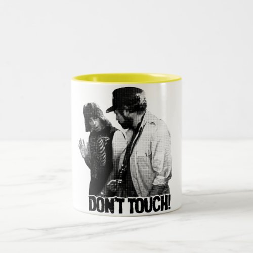 SPINAL TAP DONT TOUCH MOVIE QUOTE Two_Tone COFFEE MUG