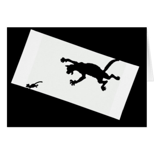 Spinderok - Cat Chasing Mouse Cards (Front Horizontal)