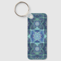 "Spindrift Scrolls" Keychain