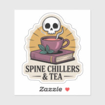 Spine Chillers & Tea - spooky book