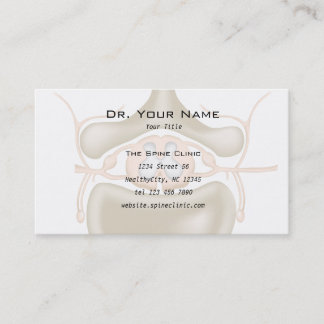 Spine Doctor Business Card