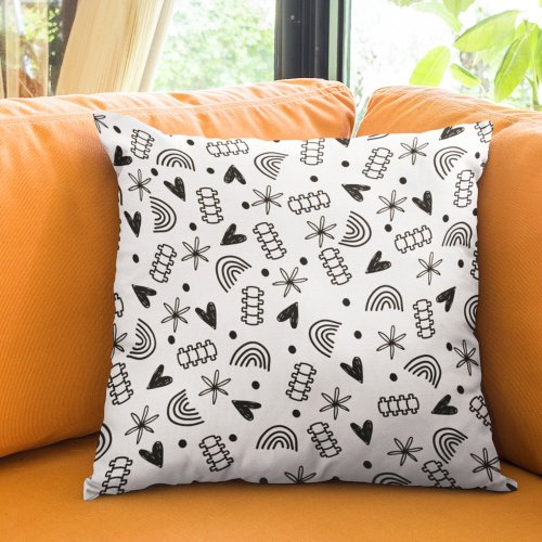 Spine Pillow Chiropractic Pillow  Throw Pillow