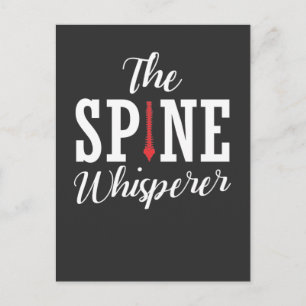 Spine Whisperer Chiropractor Funny Orthopedic Postcard