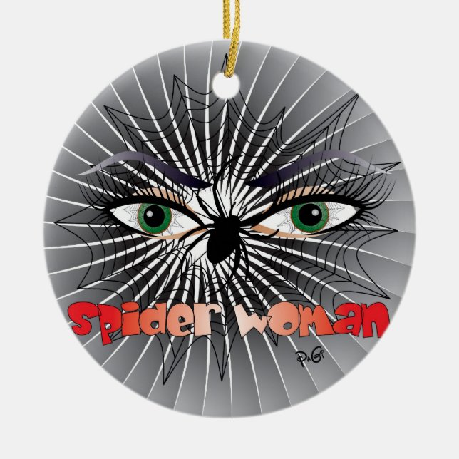 Spinnen - Frau / Ornament (Front)