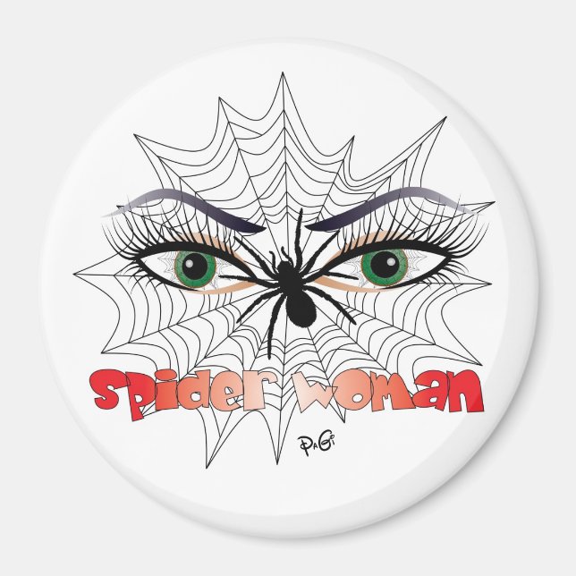 Spinnenfrau / Magnet (Front)