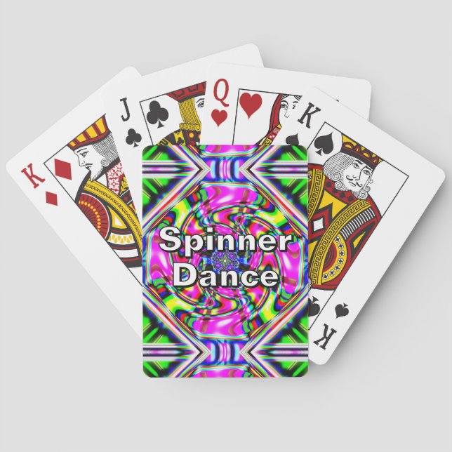 Spinner Dance (you may change the words) Poker Cards (Back)