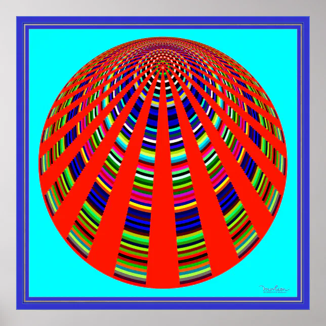 Spinning Carousel Poster | Zazzle